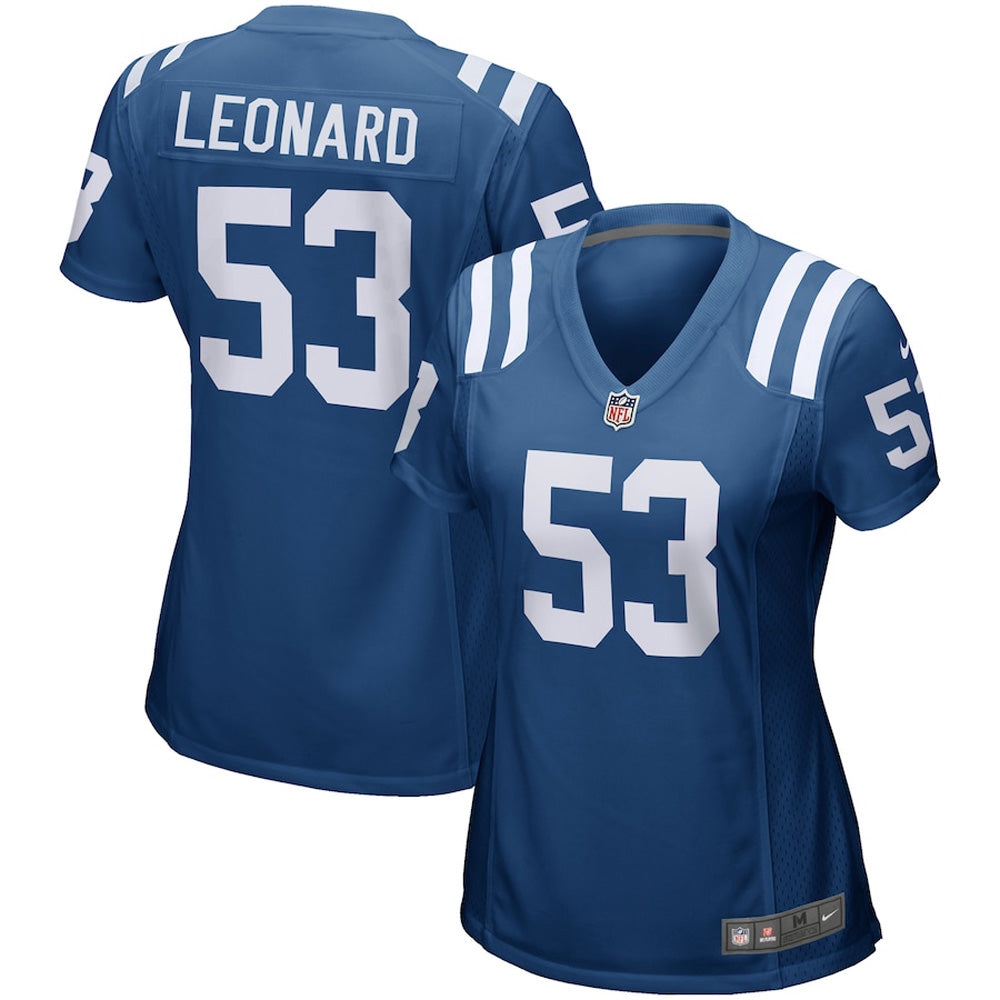 Women's Indianapolis Colts Shaquille Leonard Game Jersey - Royal